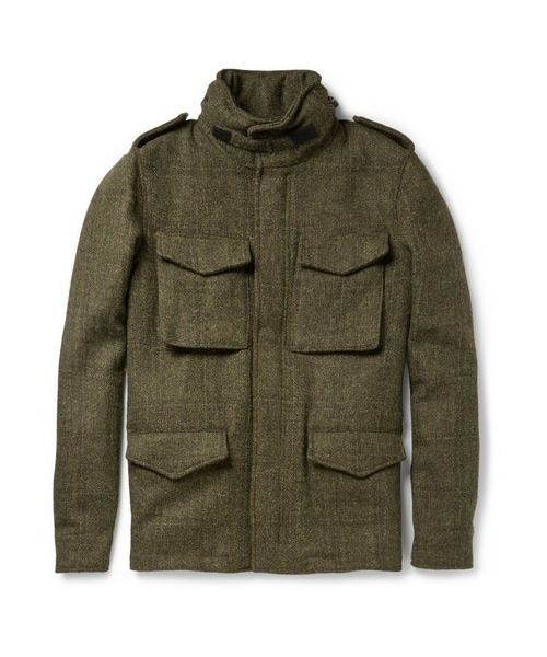 tweed field jacket