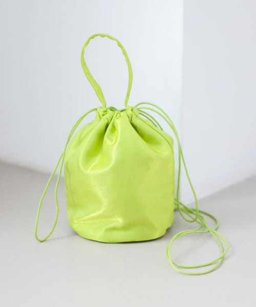 LOWRYS FARM（ローリーズファーム）の「ハンドルツキキンチャクＢＡＧ（バッグ・ゼブラ/レオパード/イエロー/パープル）」の3枚目の写真