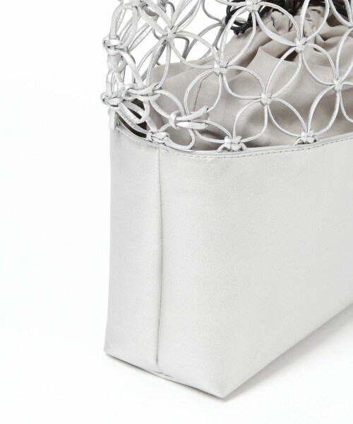 PAGEBOY（ページボーイ）の「メッシュトートバッグ（バッグ・ブラック/シルバー）」の11枚目の写真