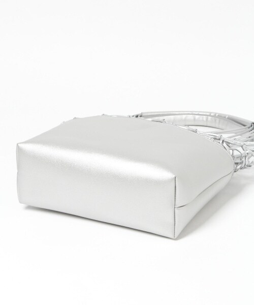 PAGEBOY（ページボーイ）の「メッシュトートバッグ（バッグ・ブラック/シルバー）」の12枚目の写真