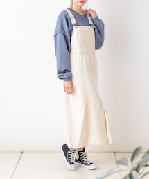 BARAK | デニムジャンパースカート(ワンピース)