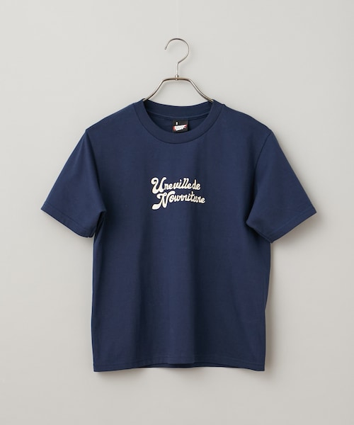 CIAOPANIC（チャオパニック）の「【SCREEN STARS】LyonTee（Tシャツ/カットソー・レディース・オフホワイト/ネイビー・F）」の2枚目の写真