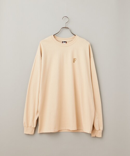 CIAOPANIC(チャオパニック)の「【SCREEN STARS】WEEKENDプリントロンT(Tシャツ/カットソー・レディース・オフホワイト/サンドベージュ・F)」の2枚目の写真