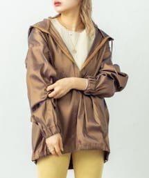 mystic（ミスティック）の「シャイニーハーフZIPパーカー（ブルゾン 