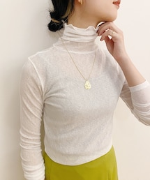 SHENERY | シアーハイネックカットソー(Tシャツ/カットソー)