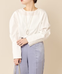 SHENERY | パフスリーブロングカフスブラウス(シャツ/ブラウス)