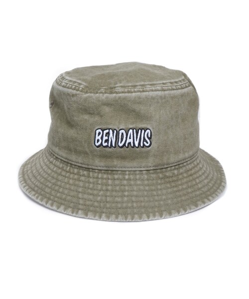 BEN DAVIS（ベンデイビス）の「【LOGO BUCKET HAT】ロゴバケットハット（その他・メンズ・PIGMENT BEIGE/PIGMENT BLACK/BLACK/BEIGE/WHITE・FREE）」の2枚目の写真