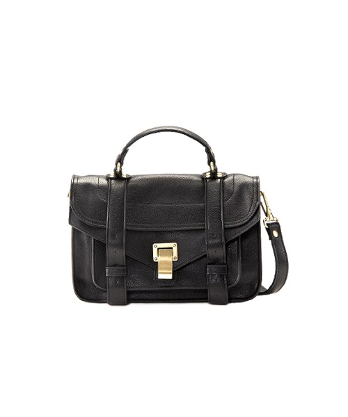 gracegift（グレースギフト）の「俐落洗鍊 韓國學院質感金釦提包（バッグ・レディース・黑/紅・F）」の2枚目の写真