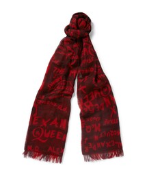 McQ Alexander McQueen | Patterned Fine Woven-Cotton Scarf(アクセサリー)
