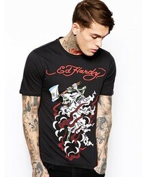 Ed Hardy | Ed Hardy Skeleton T-Shirt - Black(Tシャツ/カットソー)