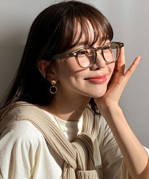 DHOLIC（ディーホリック）の「ラウンドメガネ（メガネ・レディース・その他/グリーン/ブラウン/イエロー/ブラック・ONESIZE）」の4枚目の写真