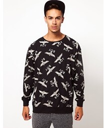 BOY LONDON | BOY London Boy London Repeat Sweat - Black(スウェット)