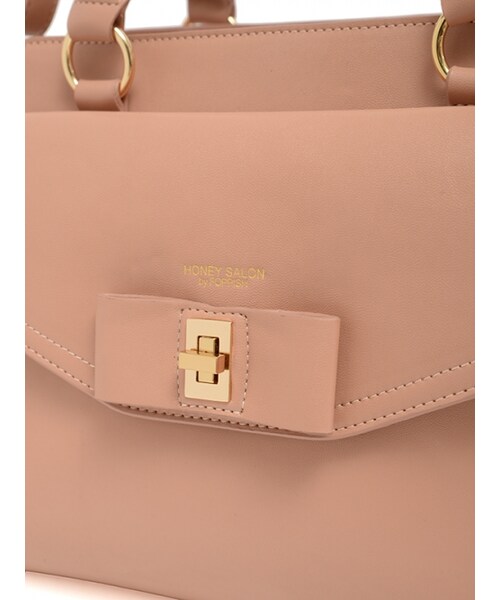 Honey Salon（ハニーサロン）の「キャロン（バッグ・レディース・ピンクベージュ/ピンク・Free）」の6枚目の写真