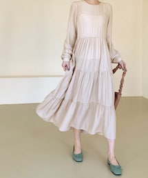 DHOLIC（ディーホリック）の「ティアードロングワンピース（ワンピース・レディース）」