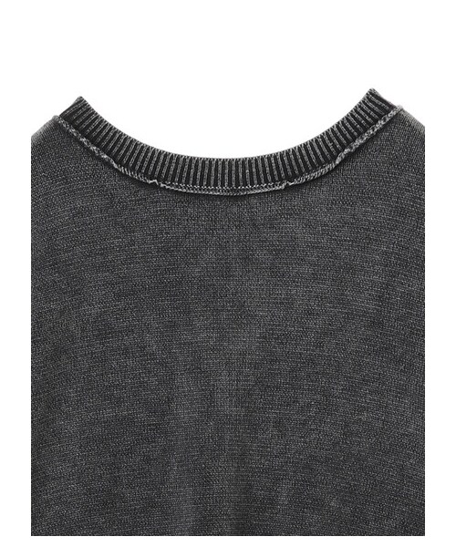 Green　Parks（グリーンパークス）の「・SUGAR SPOON 2wayリバースニットプル（トップス・アイボリー/チャコールグレー/モカ・F）」の9枚目の写真