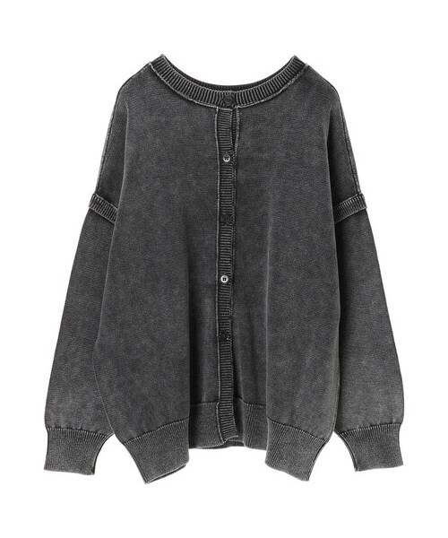 Green　Parks（グリーンパークス）の「・SUGAR SPOON 2wayリバースニットプル（トップス・アイボリー/チャコールグレー/モカ・F）」の8枚目の写真