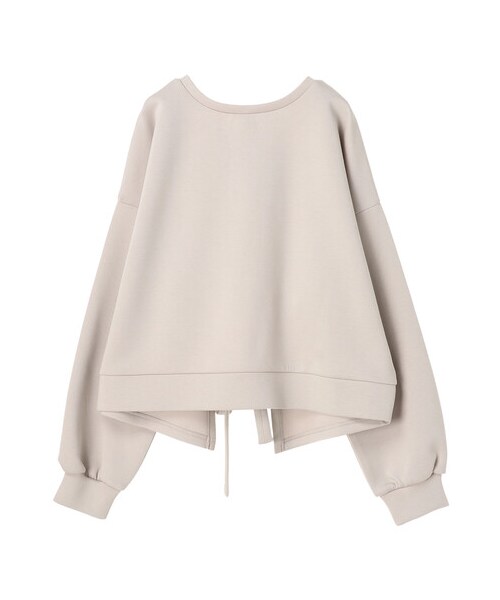 earth music&ecology（アースミュージックアンドエコロジー）の「もちぽわバックリボンプルオーバー（トップス・アイボリー/ライトピンク/ライトベージュ/ミント・F）」の10枚目の写真