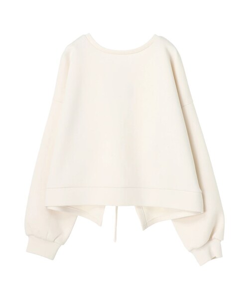 earth music&ecology（アースミュージックアンドエコロジー）の「もちぽわバックリボンプルオーバー（トップス・アイボリー/ライトピンク/ライトベージュ/ミント・F）」の8枚目の写真