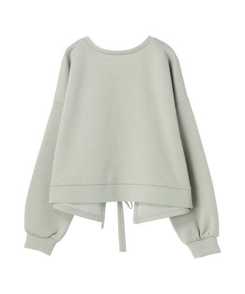 earth music&ecology（アースミュージックアンドエコロジー）の「もちぽわバックリボンプルオーバー（トップス・アイボリー/ライトピンク/ライトベージュ/ミント・F）」の15枚目の写真