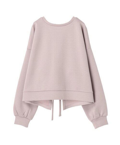 earth music&ecology（アースミュージックアンドエコロジー）の「もちぽわバックリボンプルオーバー（トップス・アイボリー/ライトピンク/ライトベージュ/ミント・F）」の9枚目の写真