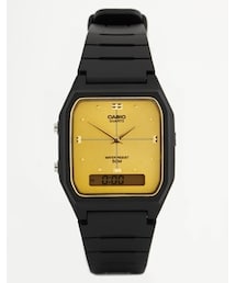 CASIO | Casio Gold Face Black Resin Strap Watch AW48HE-9A - Black(アナログ腕時計)