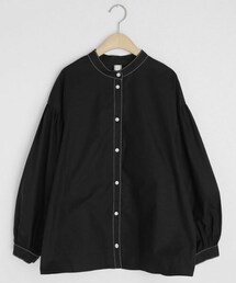 DHOLIC | ステッチパフブラウス(シャツ/ブラウス)