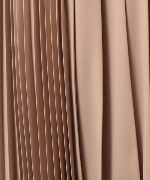 CLANE（クラネ）の「ミックスプリーツアシンメトリースカート (10109  