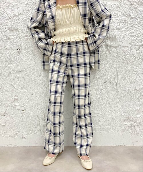 Charles Chaton(シャルルシャトン)の「《予約》ナードパンツ(パンツ・ネイビー/34/在庫あり/36)」の1枚目の写真