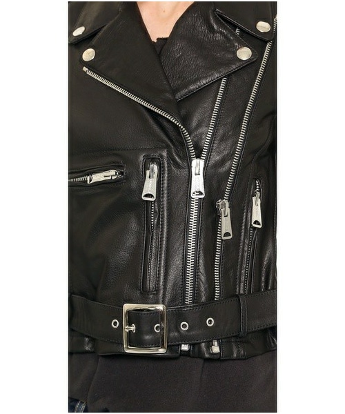 R13（アールサーティーン）の「R13 Crop Classic Leather Moto