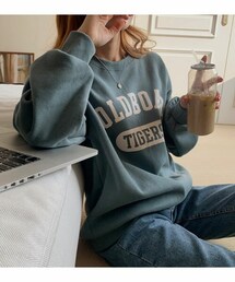 DHOLIC STYLE | [ontheriver] 裏起毛ロゴスウェット(スウェット)