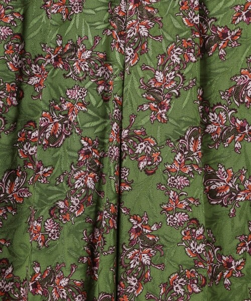 JEANASIS（ジーナシス）の「ハイウエストジャガードガラワイドパンツ（パンツ・グレー系その他()/グリーン系その他()）」の12枚目の写真