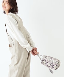 RIVE DROITE（リヴドロワ）の「《予約》【《シーズンレス》】リネンオーバーオール（ワンピース）」