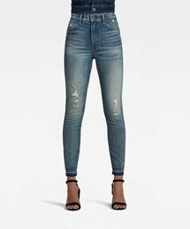 G-STAR | Kafey Ultra High Skinny Ripped Edge Ankle Jeans(デニムパンツ)