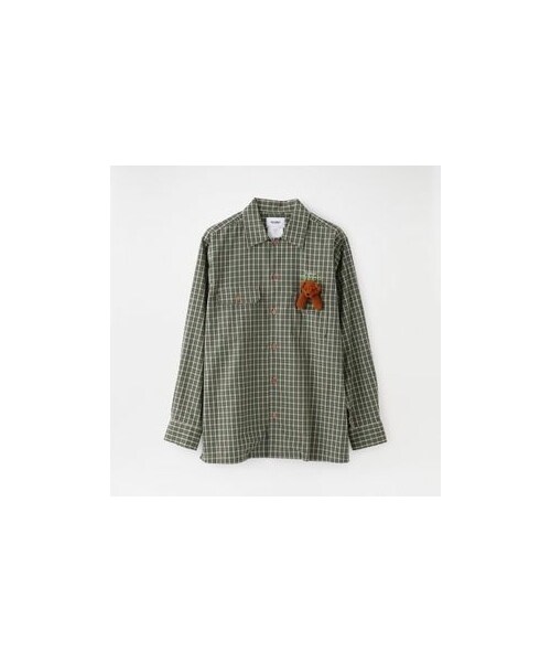 doublet（ダブレット）の「【doublet】MEN CHECK SHIRT WITH MY FRIEND