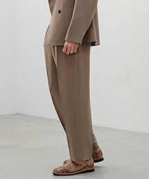 LIDNM | DOUBLE JACQUARD TROUSERS(スラックス)