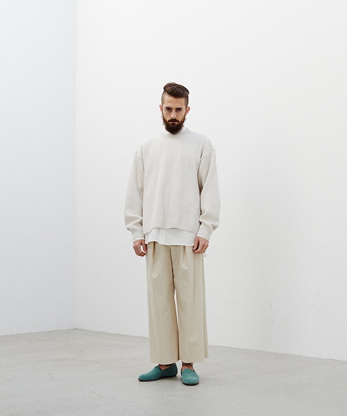 LIDNM（リドム）の「HARD TWISTED BAGGY TROUSERS（スラックス・メンズ・ホワイト・S/M/L）」の6枚目の写真