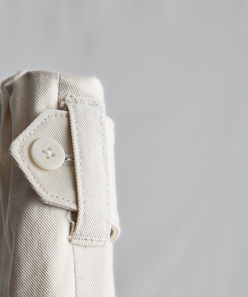 LIDNM（リドム）の「HARD TWISTED BAGGY TROUSERS（スラックス・メンズ・ホワイト・S/M/L）」の12枚目の写真