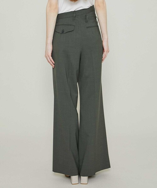 kolor ワイドパンツ　カーキ　サイズ1 春夏 kolor（カラー）の「21SCL-P03109-PT（）」 - WEAR