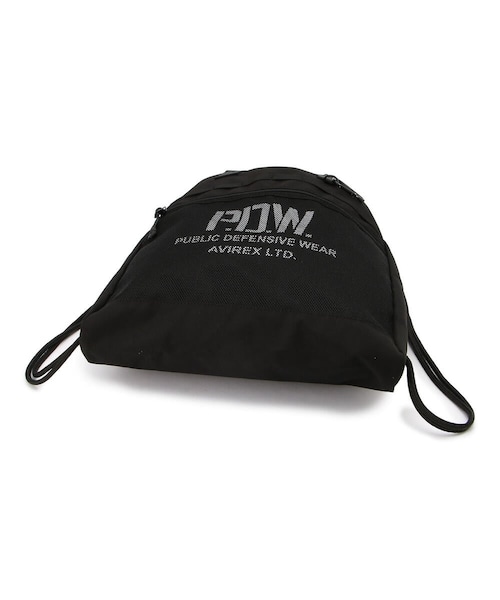 AVIREX（アヴィレックス）の「【PDW】ナップサック/NAP SACK（バッグ・メンズ・BLACK・F）」の4枚目の写真
