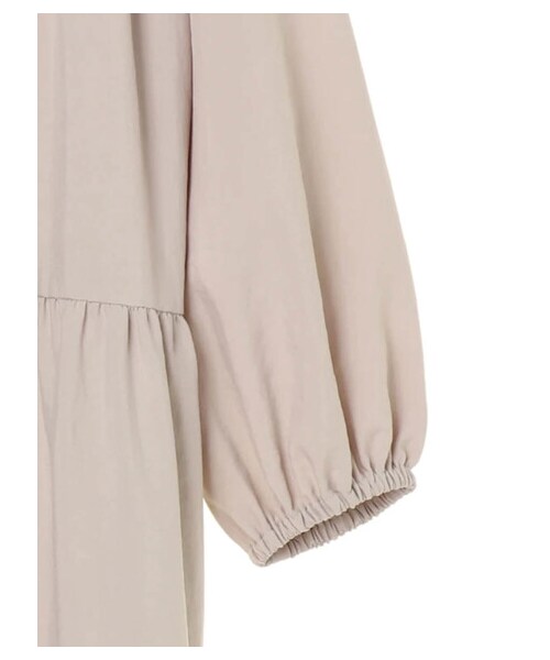 Green　Parks（グリーンパークス）の「・ELENCARE DUE ティアードワンピース（ワンピース/ドレス・アイボリー/チャコールグレー/ブルー/ミントグリーン・F）」の4枚目の写真