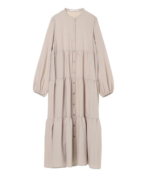 Green　Parks（グリーンパークス）の「・ELENCARE DUE ティアードワンピース（ワンピース/ドレス・アイボリー/チャコールグレー/ブルー/ミントグリーン・F）」の10枚目の写真