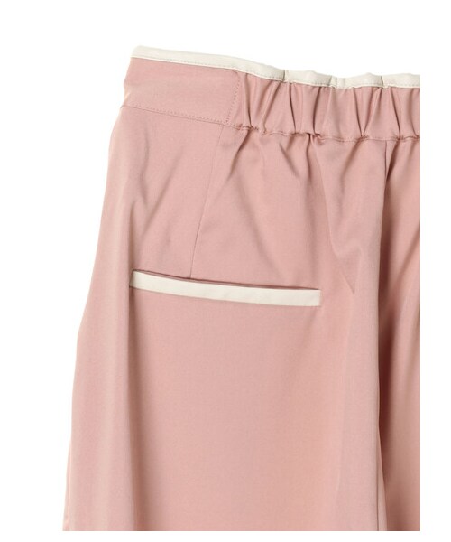 earth music&ecology（アースミュージックアンドエコロジー）の「セミフレアパイピンクパンツ（パンツ・ライトベージュ/ブラウン/ピンクベージュ・S/M）」の6枚目の写真