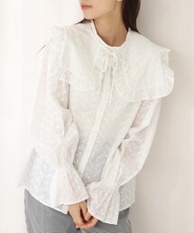 one after another NICE CLAUP | 付け襟ブラウス(シャツ/ブラウス)