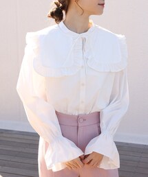 one after another NICE CLAUP | 付け襟ブラウス(シャツ/ブラウス)