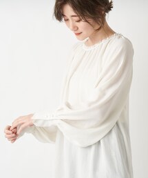 RIVE DROITE | 【《一枚で春らしい柔らかな印象に》手洗い可】ボリュームスモックブラウス(シャツ/ブラウス)