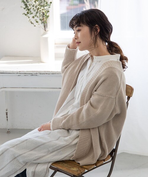 かぐれ（カグレ）の「コットンリネンカーディガン（）」 - WEAR