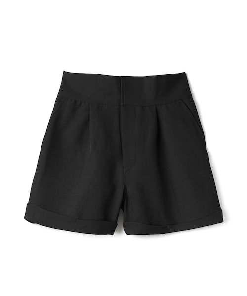 GRL（グレイル）の「ハイウエストショートパンツ（その他パンツ・レディース・ベージュ/ブラック/アイボリー・S）」の3枚目の写真