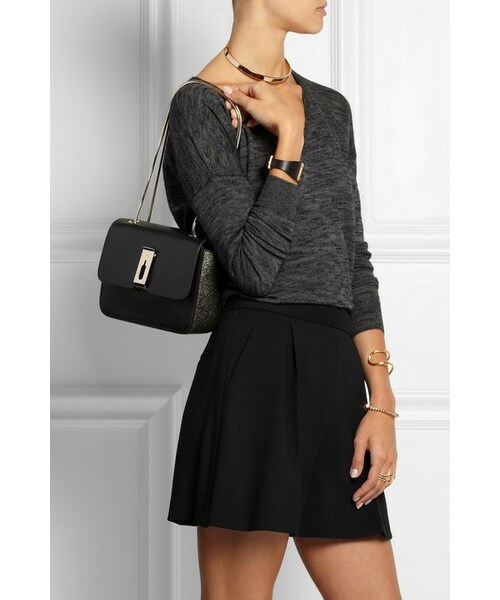 Anya Hindmarch（アニヤハインドマーチ）の「Anya Hindmarch Albion small leather shoulder bag（ショルダーバッグ）」 WEAR