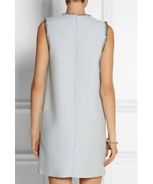 ワンピース Miu Miu Mini Abito In Cotone Miu Miu stretch-jersey keyhole-neck Dress | Pink | FARFETCH JO