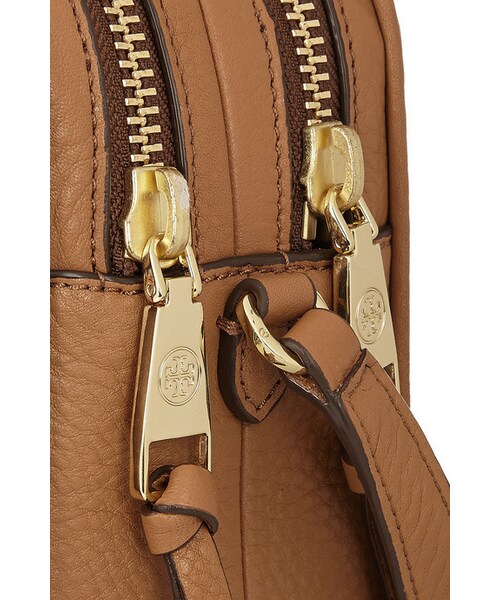 TORY BURCH（トリーバーチ）の「Tory Burch Robinson textured-leather shoulder bag（ショルダーバッグ・レディース・Brown）」の3枚目の写真